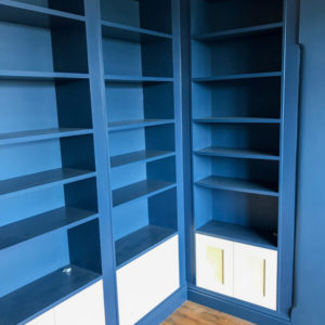 In-built-multi-shelving-unit-painted-in-blue